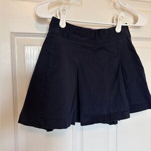 GAP kids Navy pleated skirt